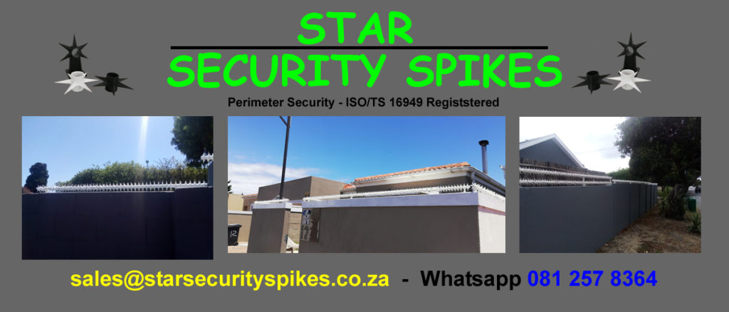 Star Security Rola Fence Spikes Precast 